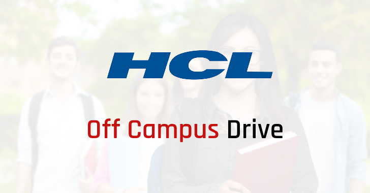 HCL Off Campus Drive 2024 |  HCL 2024 Jobs Recruitment For Freshers