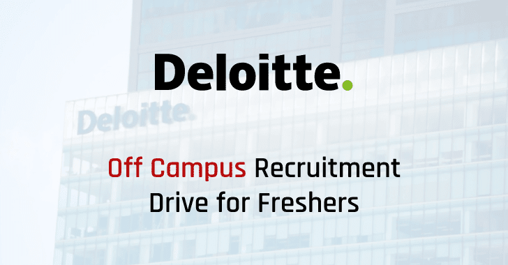 Deloitte Off Campus Drive 2023 2024 | Latest Deloitte Jobs For Freshers