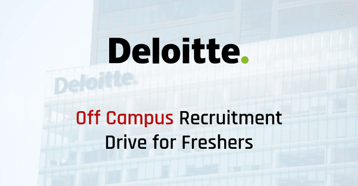 Deloitte Off Campus Drive 2024 | Deloitte USI Recruitment For 2024, 2023 Passouts Batch